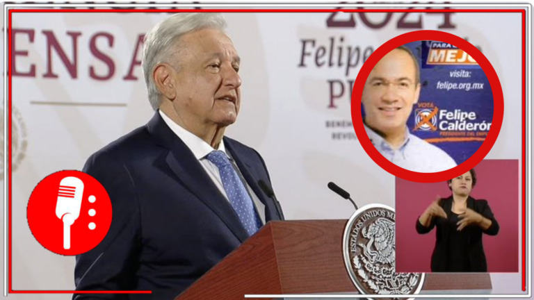 Dijo que iba a ser el presidente del empleo, el empleo para los de arriba: AMLO exhibe a Felipe Calderón, el espurio panista, por no cumplirle al pueblo