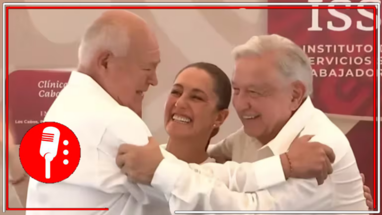 Víctor Manuel Cosío extiende un emotivo agradecimiento a AMLO y Claudia Sheinbaum por la importante labor en Baja California Sur