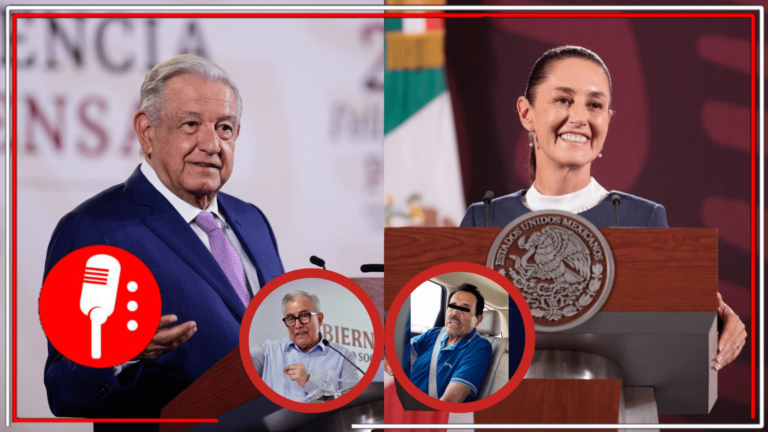 Tras las declaraciones de &#8220;El Mayo&#8221; Zambada, AMLO y Claudia Sheinbaum piden esperar a que el gobernador Rubén Rocha Moya comente su versión de los hechos
