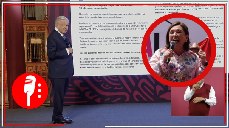 ¡Y la oposición seguía y seguía!: AMLO denuncia que, con su falsa narrativa de &#8220;sobrerrepresentación&#8221;, los conservadores se están robando 10 millones de votos