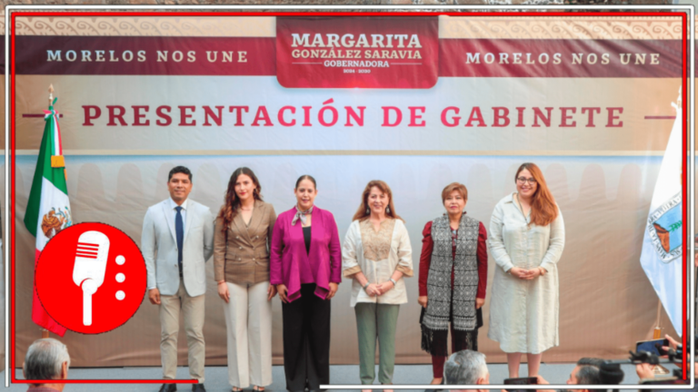Por el bien de Morelos, primero los pobres: Margarita González Saravia presenta su Gabinete Social con principios de la Cuarta Transformación