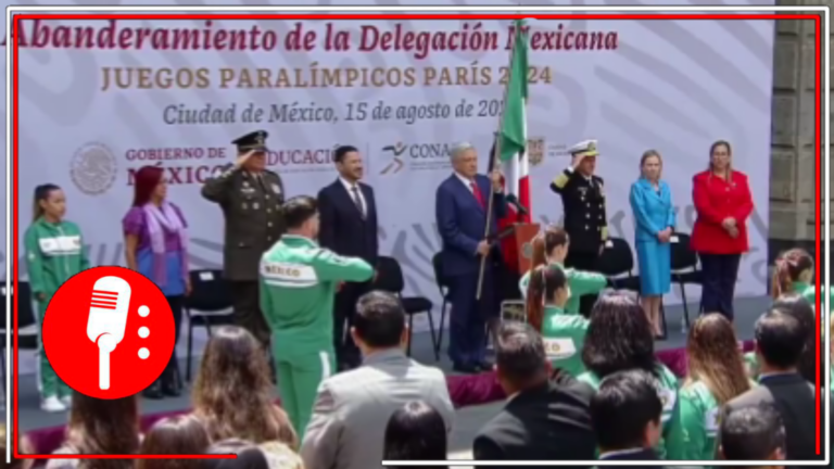 En el deporte siempre se gana y se pierde, pero lo importante es no detenerse: AMLO abandera a los 67 atletas paralímpicos que representarán a nuestro país