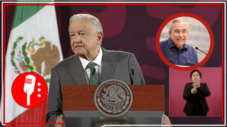 López Obrador reitera su respaldo al gobernador Rocha Moya ante las acusaciones de &#8220;El Mayo&#8221; y resalta las inconsistencias sobre las versiones
