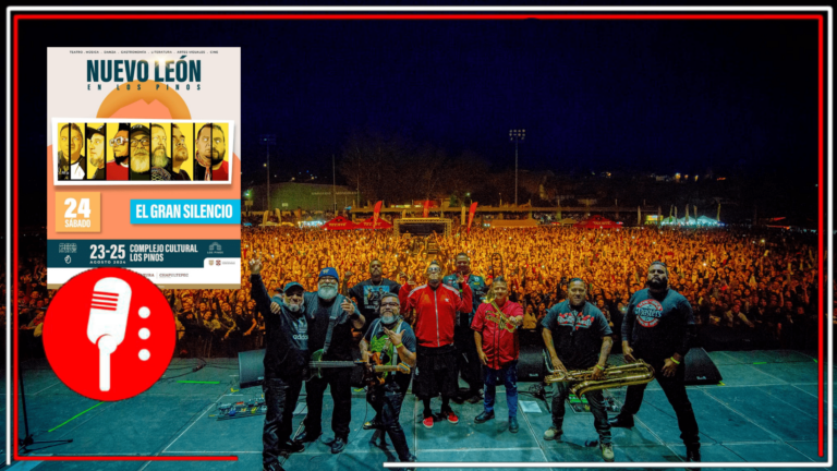 El Gran Silencio encenderá Los Pinos con concierto gratuito para celebrar 200 años de Nuevo León como Estado libre y soberano