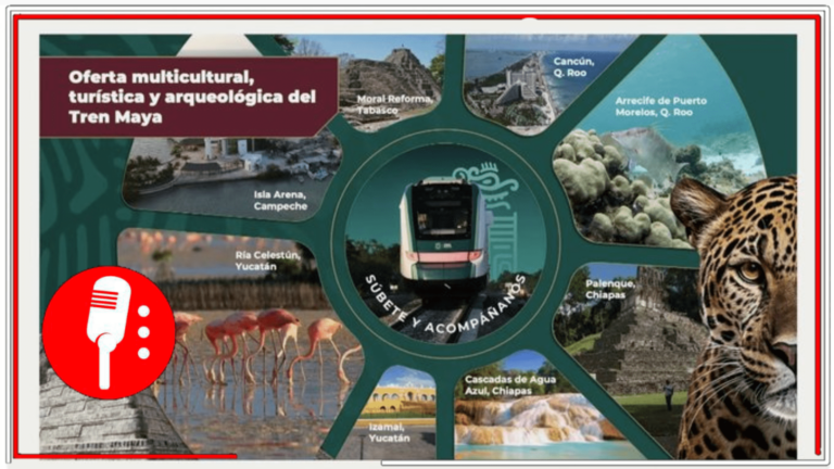 El Tren Maya registra más de 340,000 pasajeros transportados y 749,000 kilómetros recorridos en las primeras operaciones de la ruta de Chiapas a Quintana Roo
