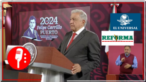 Una vez más, los medios entreguistas quedan al descubierto: AMLO expone a medios tradicionales, como El Universal y Reforma, por aplaudir el injerencisimo de Ken Salazar