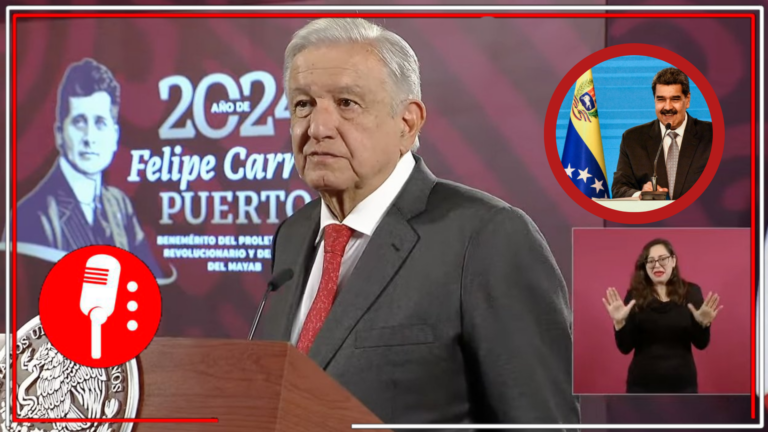 López Obrador señala que esperará los resultados de actas de la elección presidencial de Venezuela para emitir cualquier pronunciamiento