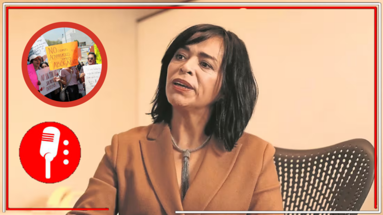 Anabel Hernández, la periodista que miente y desinforma sobre la 4T, se pone de lado de los trabajadores del corrupto PJ