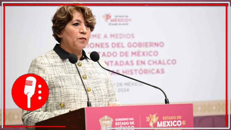 Aparte de la movilización de 5,600 elementos para brindar atención a las 600 familias afectadas por las inhundaciones, Delfina Gómez anuncia rescate del sistema de drenaje de la zona