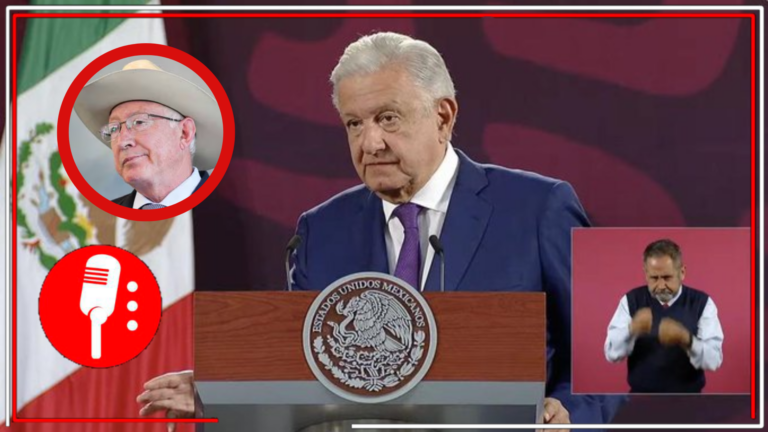 López Obrador defiende a México frente al injerencismo de Estados Unidos y le deja en claro a Ken Salazar que el tratado comercial no les da derecho a violar la soberanía de nuestro país