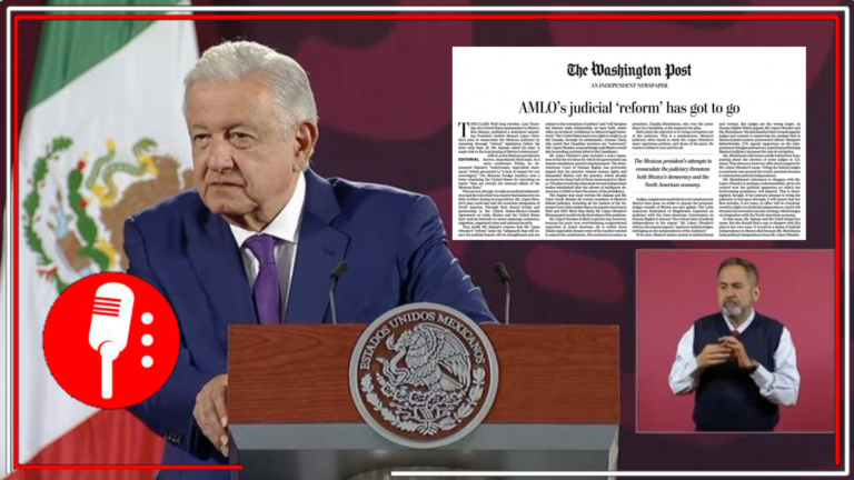 López Obrador se enfrenta al Washington Post, un medio dominado por intereses oligarcas, y reafirma la soberanía de México