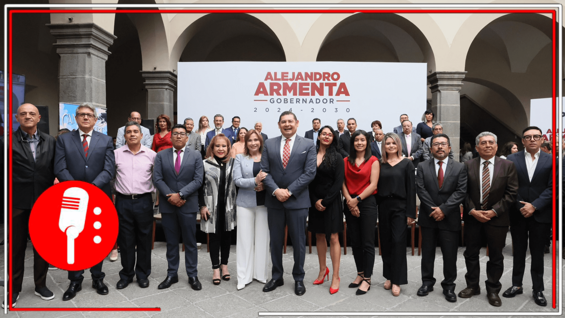 El equipo que sigue engrosando su armadura con perfiles experimentados: Alejandro Armenta presenta a otra parte de su sólido gabinete para gobernar Puebla