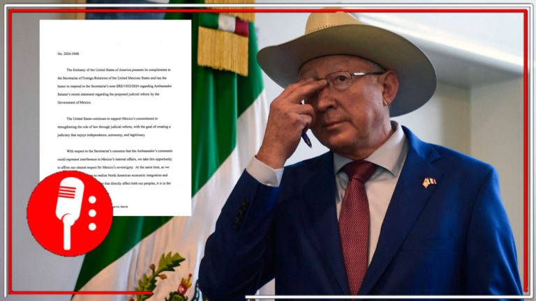 Ya le bajaron tres rayitas al injerencismo: Embajada de Estados Unidos en México reitera su apoyo a la Reforma Judicial y su respeto por la soberanía mexicana