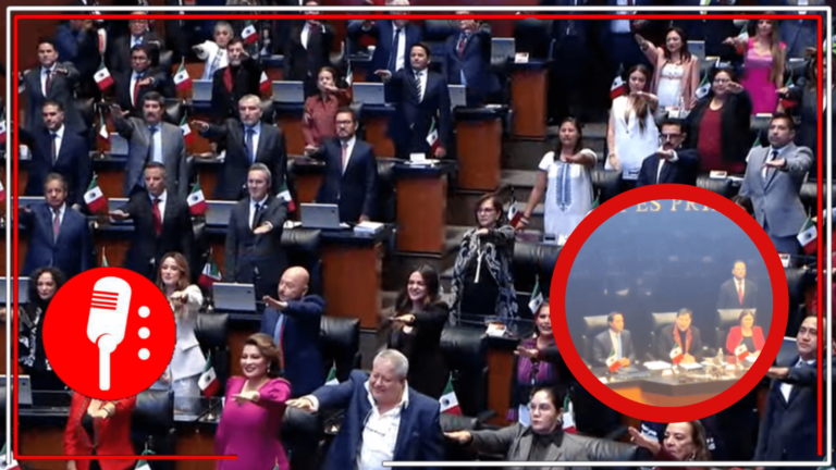 Gerardo Fernández Noroña asume la presidencia del Senado con el respaldo de la mayoría de fuerzas políticas, registrando 127 votos a favor