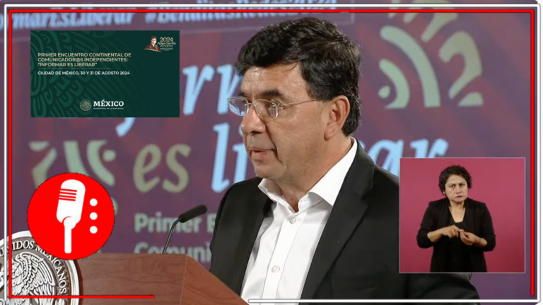 Jesús Ramírez Cuevas inaugura el Primer Encuentro Continental de Comunicadores Independientes y destaca la lucha contra la censura informativa