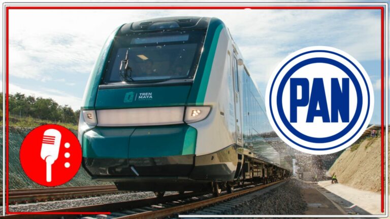 El PAN vuelve a oponerse al progreso de México: Los diputados panistas votaron en contra de la reforma de AMLO, con la que se busca que los trenes de pasajeros regresen al país