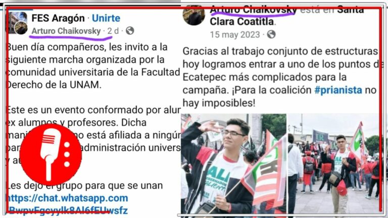 Cachan a prianista organizando marcha contra la Reforma Judicial 