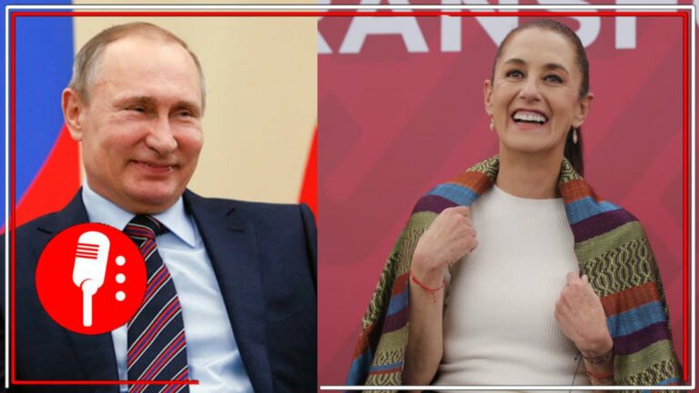La 4T fortalece los lazos de amistad con el mundo: Claudia Sheinbaum invitó al presidente de Rusia, Vladimir Putin, para que asista a su ceremonia de toma de posesión como la primera mandataria de México 