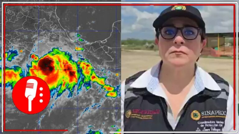CNPC llama a la población de Oaxaca, Guerrero y Chiapas a tomar medidas preventivas y acudir a refugios, ante el impacto del huracán John (VIDEO)