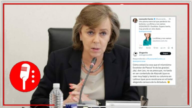 María Amparo Casar deja Excélsior; internautas ironizan porque no tardan en ir Carlos Alazraki o Loret de Mola a ofrecerle un espacio
