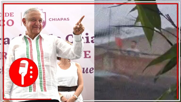 Captan a niño realizando el Grito de Independencia con el discurso del presidente López Obrador (VIDEO)