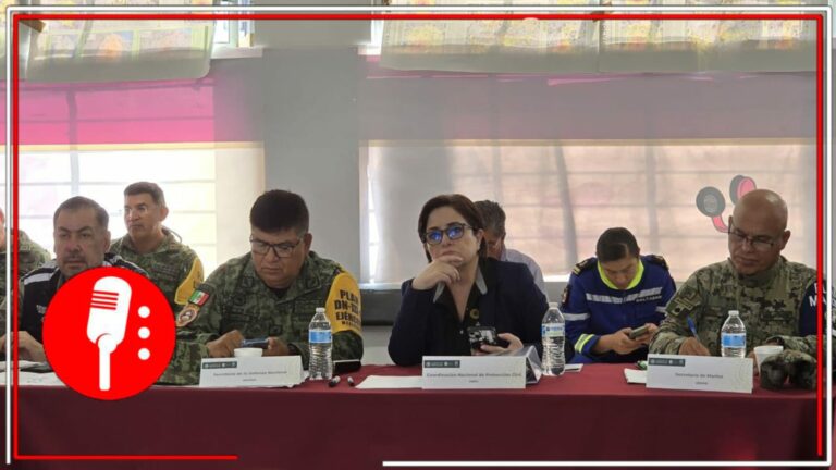 CNPC avanza en la reducción de los niveles de agua en Chalco, Estado de México; Delfina Gómez anuncia censo para entrega de enseres domésticos