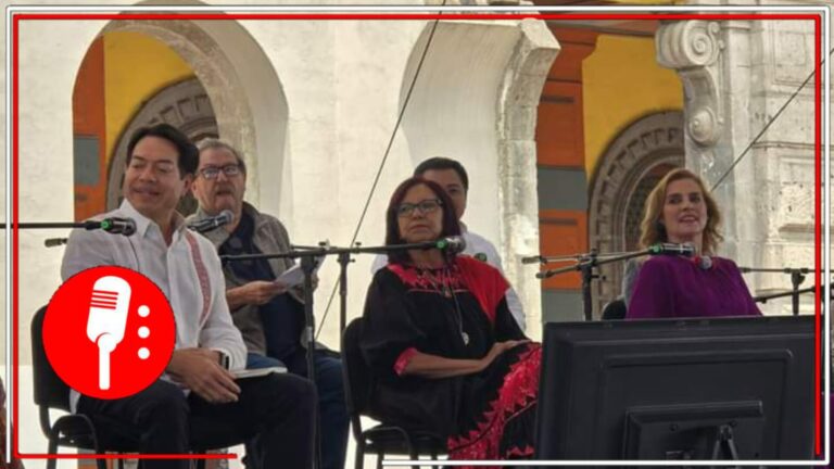 Clara Brugada, Martí Batres y Beatriz Gutiérrez Müller encabezan un Fandango por la Lectura en la CDMX (VIDEO)