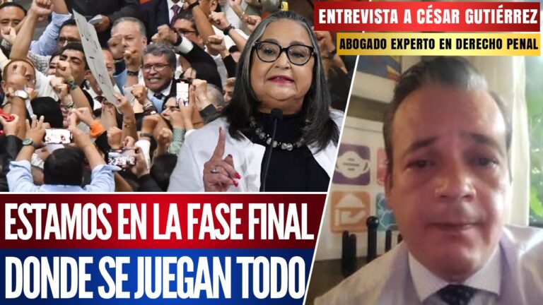 #Entrevista | Estamos en la fase final, donde se juegan todo: César Gutiérrez Priego señaló que los juzgadores están derrotados pero que van a seguir tratando de frenar la reforma al Poder Judicial, aunque legalmente estén impedidos