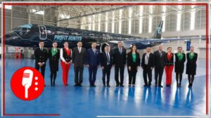 Mexicana de Aviación presenta nuevo avión Embrear que formará parte de su flota en 2025