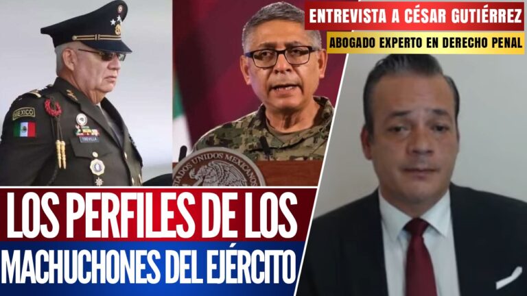 #Entrevista | Los perfiles de los machuchones del Ejército: César Gutiérrez Priego destacó que los futuros titulares de la Sedena y la Semar son los mejores elementos, que han demostrado compromiso y trabajo para el país    