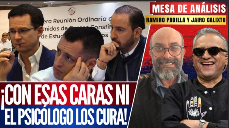 #MesaDeAnálisis | ¡Con esas caras ni el psicólogo los cura!: Ramiro Padilla y Jairo Calixto hablaron sobre cómo la oposición está pintada en el Senado, ya que no podrá detener la aprobación de la reforma al Poder Judicial