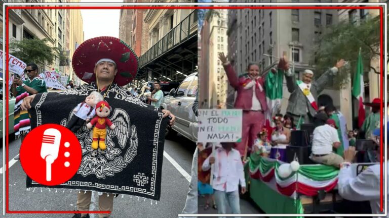 Mexicanos en Nueva York. Imágenes: @morena_ny!.