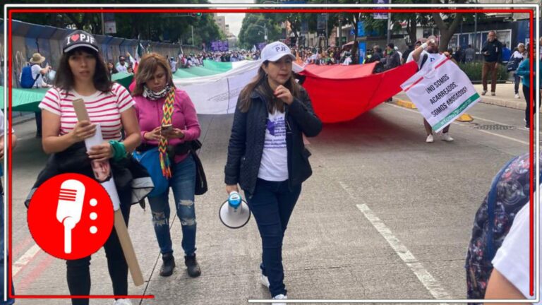 Marchan trabajadores y prianistas en la CDMX contra la reforma al Poder Judicial 