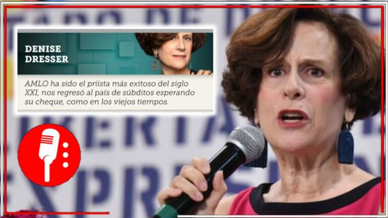 Dresser explota e insulta a millones de trabajadores mexicanos, a los que describe como &#8220;súbditos esperando sus cheques&#8221;, pero olvida que ella por años vivió del erario