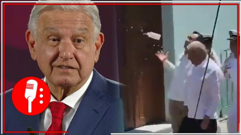 “Entiendo que están enojados, están molestos”: AMLO desestima intento de agresión sufrido en Veracruz; “no pasó a mayores”, mencionó