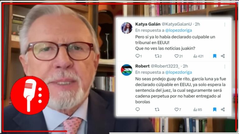 No ve las noticias: López-Dóriga explota contra AMLO por exponer la culpabilidad de García Luna, la cual fue declarada por las autoridades de EE.UU.
