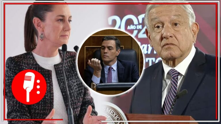 Fue una decisión de la Presidenta electa: AMLO señala que Pedro Sánchez le falta el respeto a Claudia Sheinbaum
