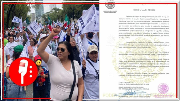 CJF avala que jueces y magistrados extiendan paro de labores hasta el 2 de octubre