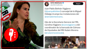La priista Carolina Viggiano sale en defensa de su violento hijo: &#8220;tiene derecho de ir a ver a su madre&#8221;, asegura; en redes le piden que pague daños