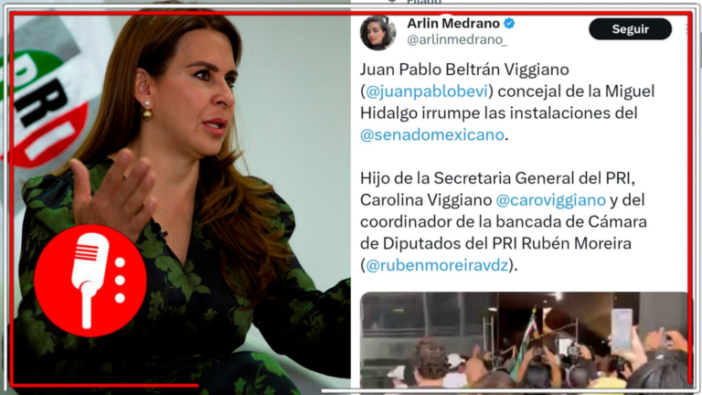 La priista Carolina Viggiano sale en defensa de su violento hijo: &#8220;tiene derecho de ir a ver a su madre&#8221;, asegura; en redes le piden que pague daños