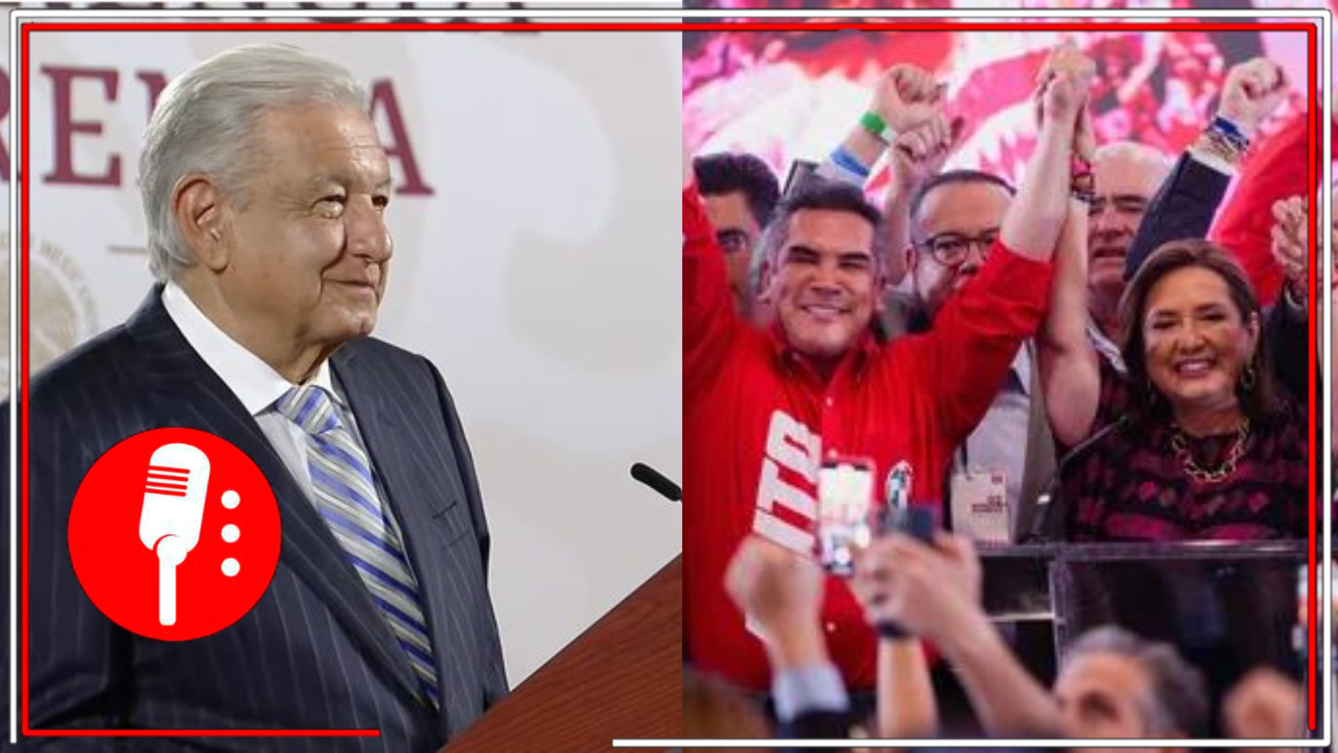 AMLO exhibe la falta de responsabilidad de la oposición que se declaró ganadora basado en un autoengaño, simulado por la encuestadora Massive Caller