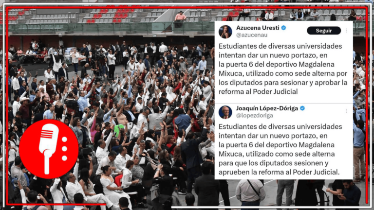 Azucena Uresti y Joaquín López Dóriga replican tweets idénticos, siguiendo la guerra sucia digital contra la 4T y la Reforma al Poder Judicial