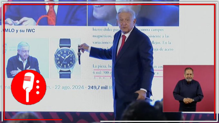 Comprometido con la austeridad, AMLO aclara que no utiliza relojes de lujo, sino uno que no supera los 2500 pesos