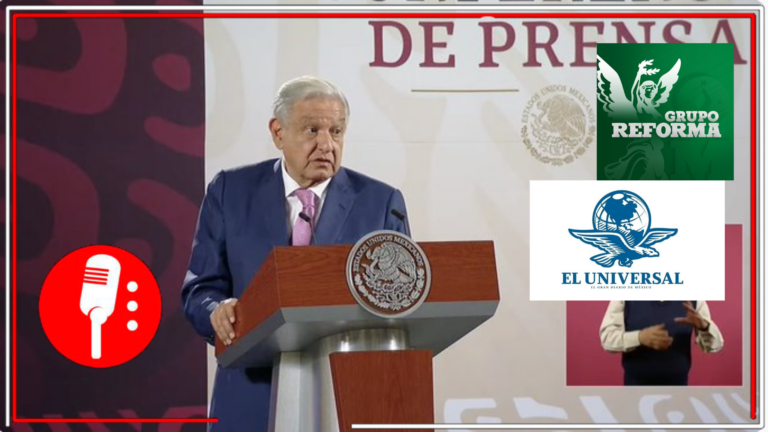 López Obrador expone a los medios tradicionales por desinformar sobre la Reforma al Poder Judicial