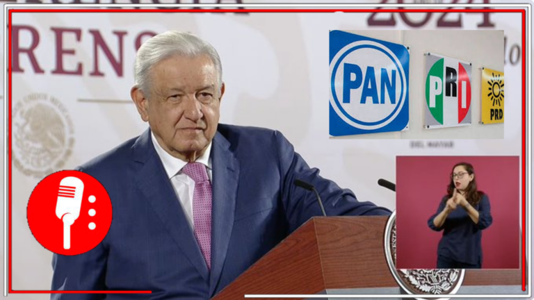 López Obrador expone reformas del PRI y PAN que beneficiaron a minorías y privatizaron recursos nacionales