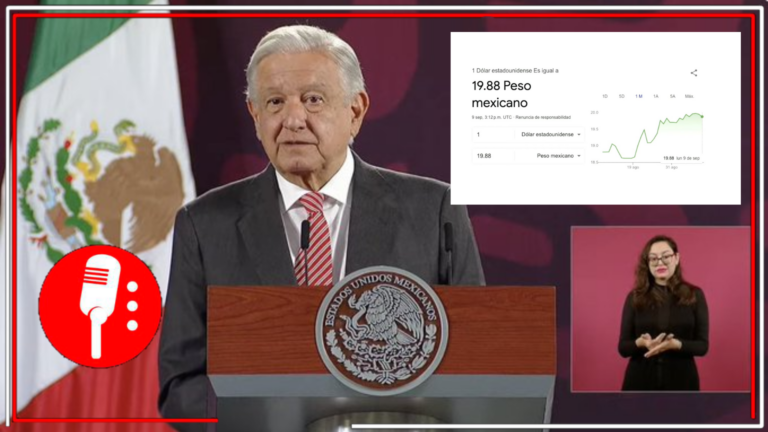 AMLO se mofa de los &#8220;analistas&#8221; de la derecha y exhibe las predicciones fallidas sobre el dólar en su sexenio