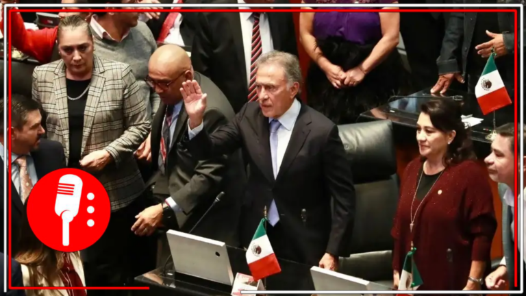 Miguel Ángel Yunes Linares asume el cargo como senador de la República, supliendo a su hijo, Miguel Ángel Yunes Márquez