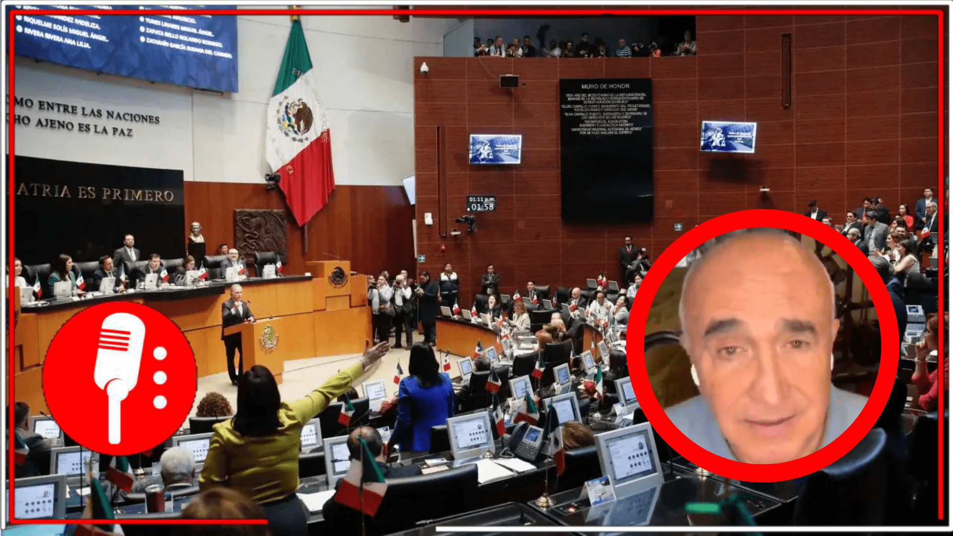 Pedro Ferriz de Con se suma a los berrinches de la oposición por la aprobación a la Reforma Judicial profiriendo amenazas vacías a Claudia Sheinbaum