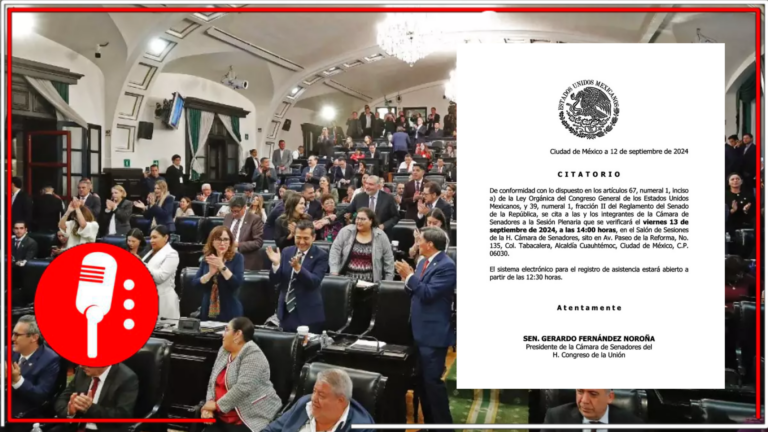 Senado podría realizar declaratoria de la Reforma Judicial en la sesión plenaria de mañana, tras aprobación en más de 18 congresos locales