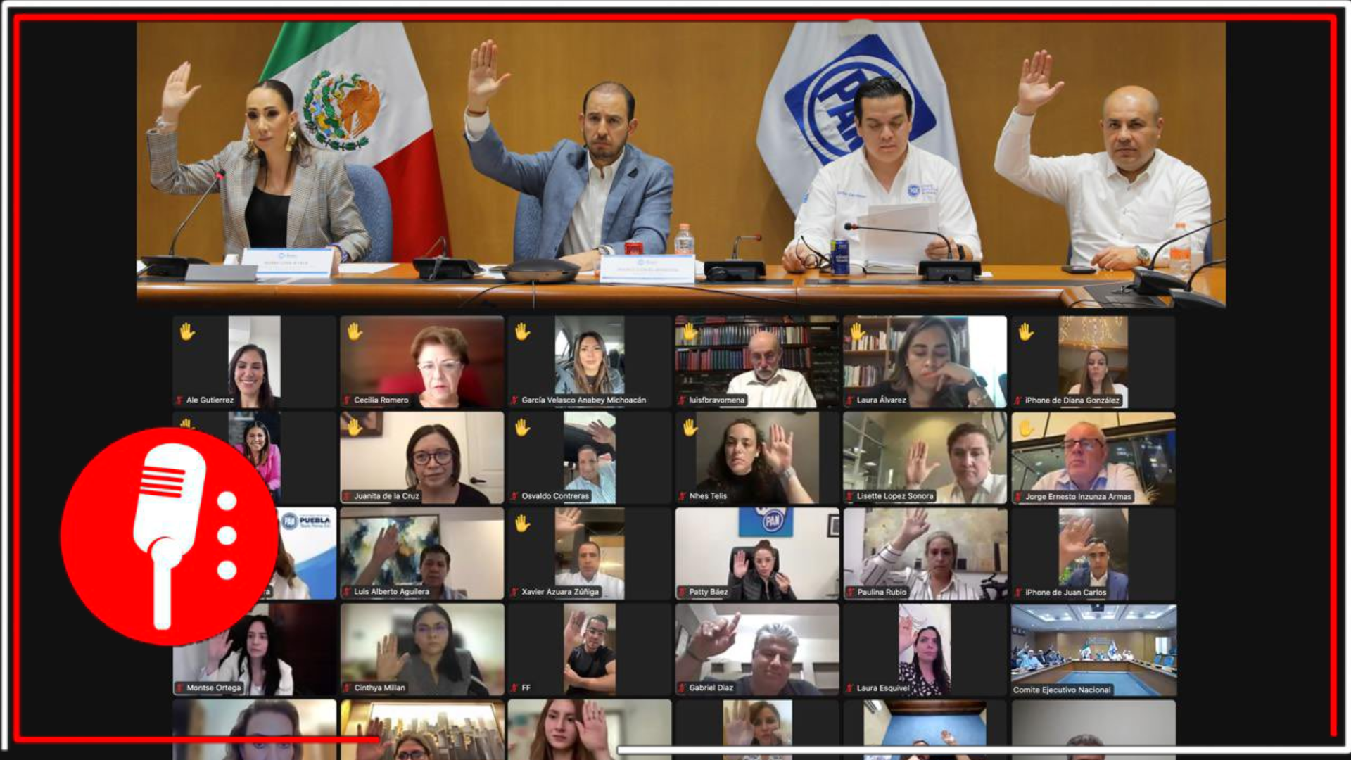 El PAN anuncia acción de inconstitucionalidad en contra de la Reforma Judicial y advierte que agotarán recursos para frenar la voluntad del pueblo